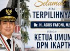 Terpilih jadi Ketum DPN IKAPTK, Agus Fatoni Ajak Semua Pihak Bersinergi