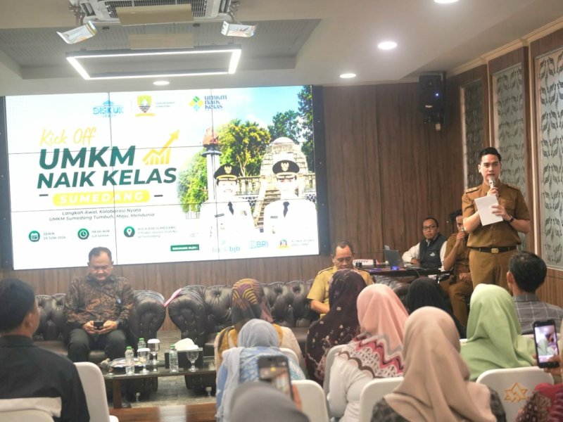 Wabup Sumedang Kick Off Program UMKM Naik Kelas: Saatnya ke Pasar Global 