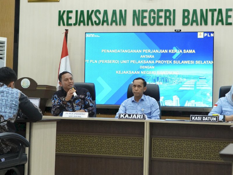 PLN UIP Sulawesi Gandeng Kejari Bantaeng Dorong Percepatan Pembangunan SUTT 150 kV Punagaya