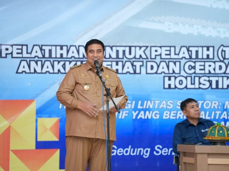 Penuhi Gizi Anak Sejak Dini, Pemkab Maros Gelar ToT PAUD Holistik Integratif