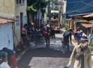 Tingkatkan Kualitas Infrastruktur, Dinas PU Makassar Lakukan Penambalan di Jalan Harimau 