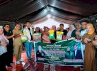 Pemkab Tolitoli Bantu Bedah Rumah 9 KK Korban Kebakaran di Sidoarjo 