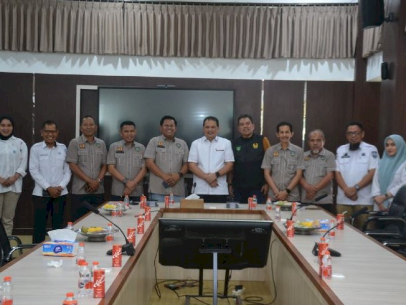 Pengurus Baru KONI Maros Temui Wabup Muetazim, Paparkan Program Prioritas 
