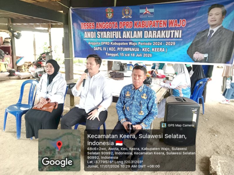 Reses di Awota Wajo, Legislator Demokrat Andi Sariful Panen Aspirasi