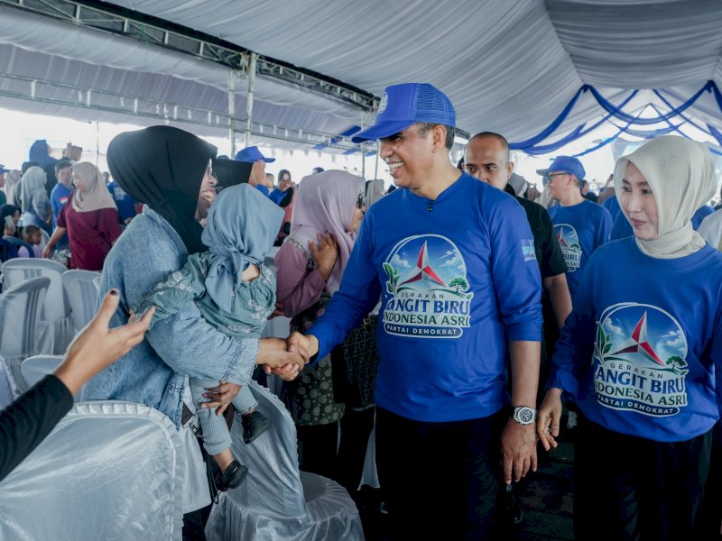 HUT ke-25 Demokrat, Gerakan Langit Biru Satukan Ribuan Kader dan Masyarakat di Morowali
