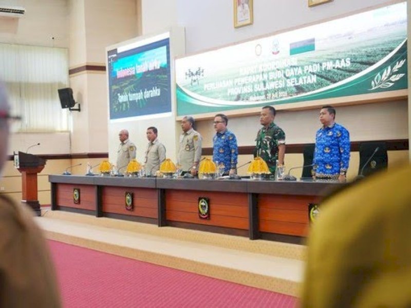 Pemprov Sulsel-Kementan Percepat Program PM AAS, Siapkan Lahan 91.340 Ha