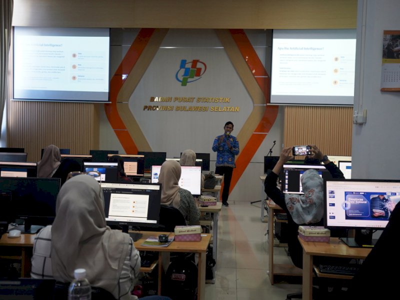 Dorong Satu Data Indonesia, ASN Diskominfo Sulsel Ikuti Bimtek BPS