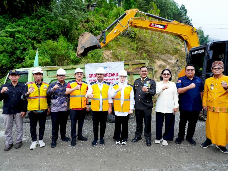 Proyek Jalan Rantepao-Pangala-Baruppu Toraja Utara Dimulai, Telan Rp42,7 M
