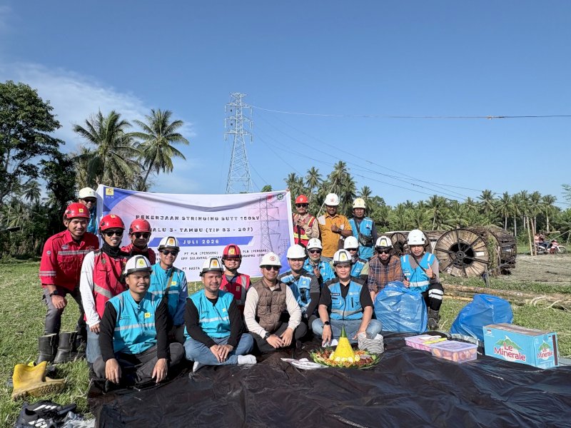 PLN Percepat Pembangunan SUTT 150 kV Palu 3&ndash;Tambu, Rampung Akhir 2026 