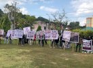 KPH Masyarakat Daraga Demo di PN Sengkang, Minta Hakim Putuskan Perkara dengan Adil
