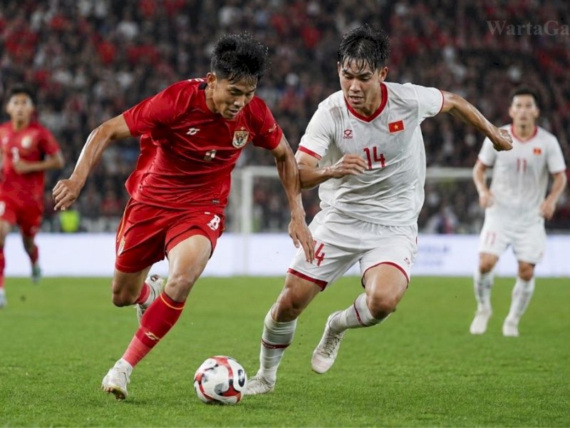 Piala AFF 2026: Digasak Vietnam 0-3, Jalan Indonesia ke Semi Final Terjal 