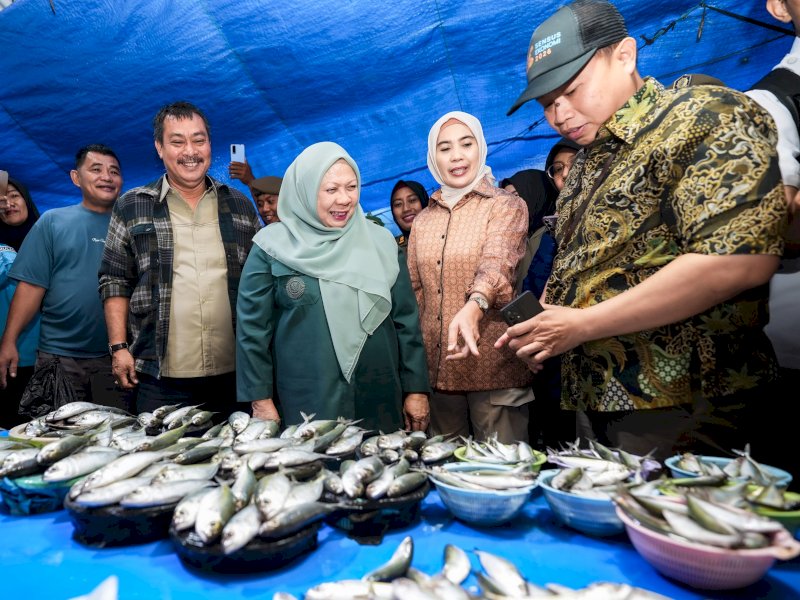 Wagub Reny-Bupati Tolitoli Sidak Pasar Susumbolan, Pastikan Harga Pangan Stabil