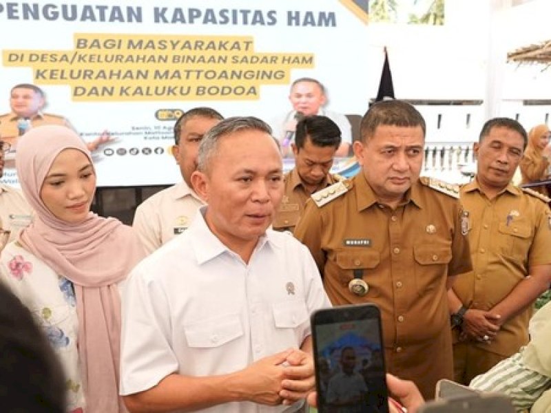 2 Kelurahan di Makassar Jadi Percontohan Nasional Program Sadar HAM
