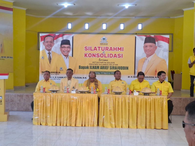 IAS Ingin Kembalikan Kejayaan Golkar di Wajo: Ini Kandang Kita 