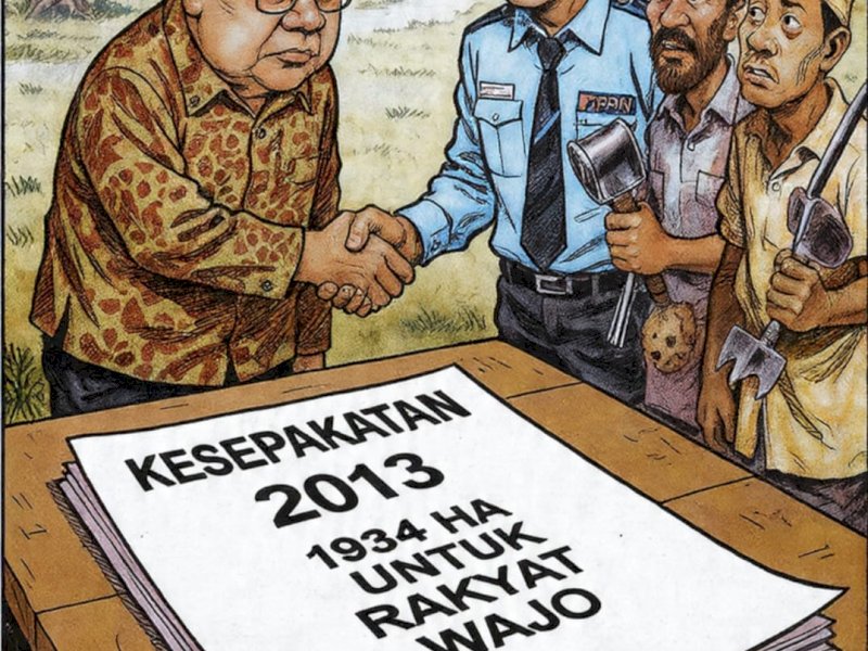 Warga Keera Tagih Pelepasan 1.934 Ha Lahan dari PTPN XIV: Sudah 12 Tahun Dinanti 