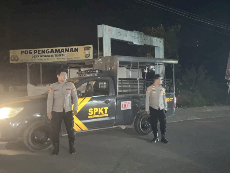 Cegah Kriminal Jalanan, Polres Toraja Utara Gencar Patroli Beat-Dialogis ​