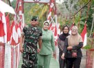 Pangdam Hasanuddin Tinjau Jembatan Garuda Merah Putih di Wajo, Warga Curhat Soal Kekeringan 