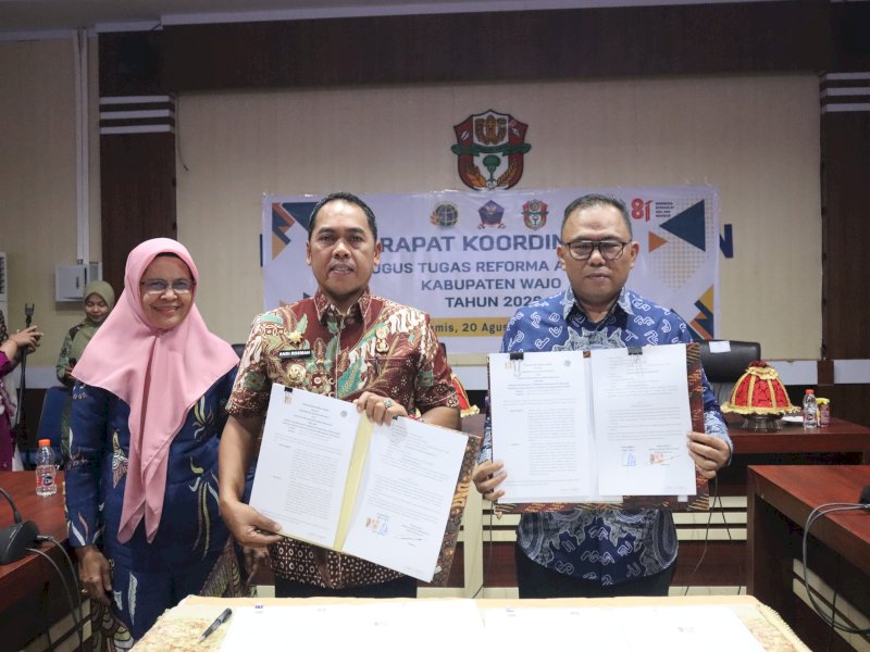 Sengketa Tanah Masih Tinggi, Bupati Andi Rosman Harap Reforma Agraria jadi Solusi 