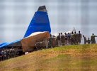 Viral! Penampakan Pesawat Tempur Sukhoi Tergelincir di Bandara Sultan Hasanuddin Makassar 