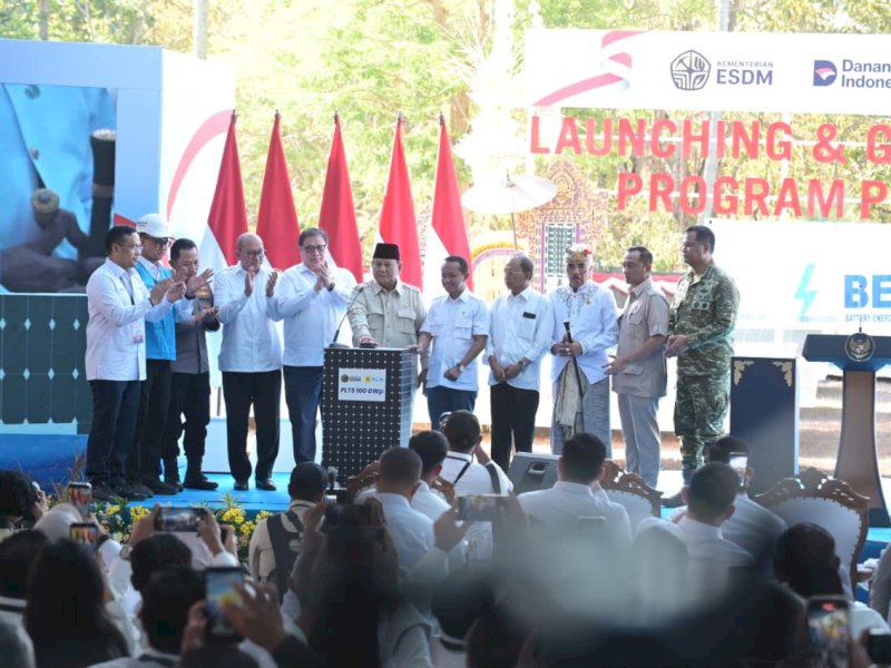 PLTS 100 GWp Diluncurkan, PLN Siap Dukung Pengembangan EBT Menuju Swasembada Energi