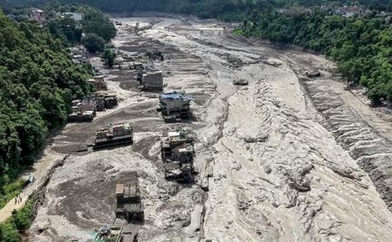 Banjir Bandang di Nepal, Sudah 165 Orang Tewas-Ratusan Hilang
