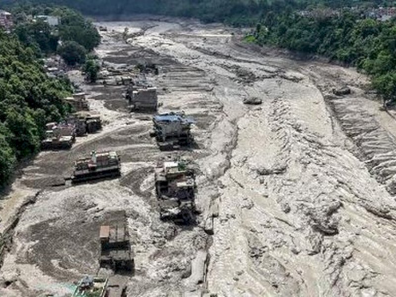 Banjir Bandang di Nepal, Sudah 165 Orang Tewas-Ratusan Hilang