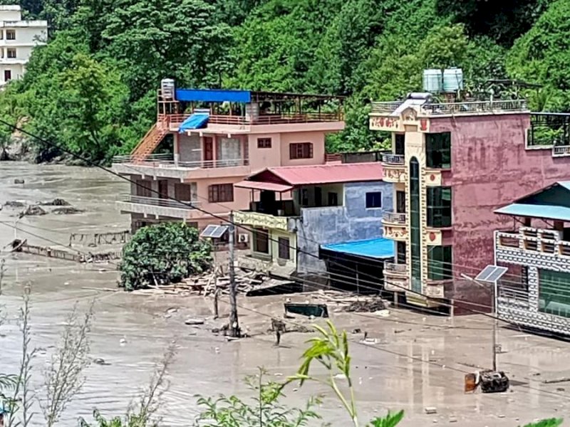 Banjir Nepal: 270 Orang Tewas, 1.400 Dinyatakan Hilang 
