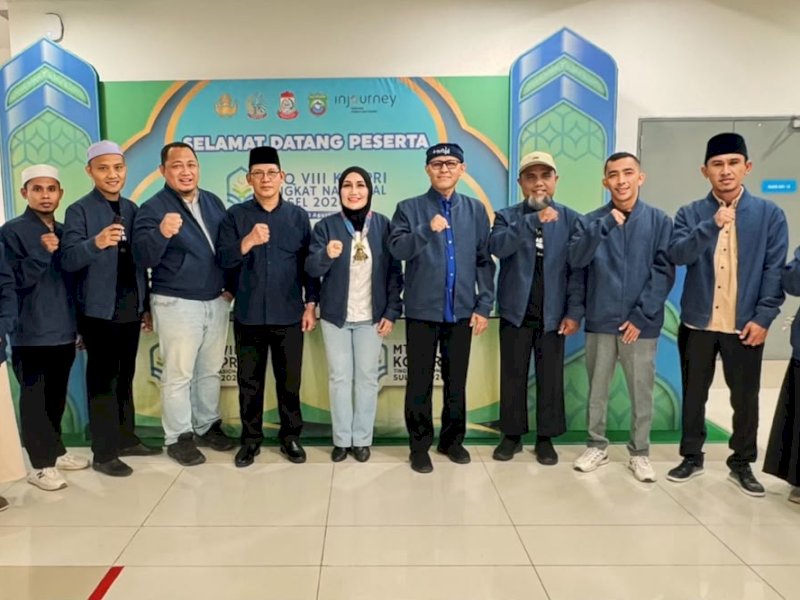 Kaban BKD Sulteng Dampingi Kafilah di Ajang MTQ Korpri Nasional 2026