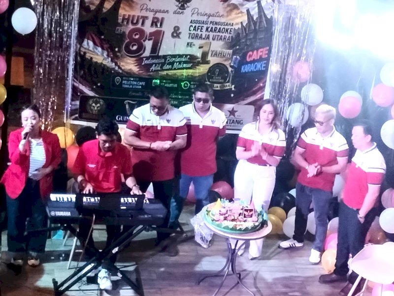 Pengusaha Cafe Toraja Utara Rayakan HUT Pertama, Harap Bisa Majukan Pariwisata 