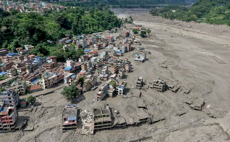 Melonjak, Jumlah Korban Tewas Banjir Nepal jadi 579 Orang dan 1.924 Hilang