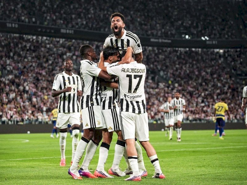 LIGA ITALIA: Perkasa, Juventus Gasak Parma 2-0