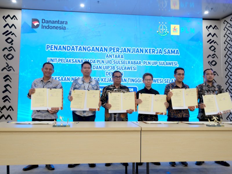 PLN-Kejaksaan Teken Kerja Sama Pengawalan Hukum Proyek Ketenagalistrikan di Sulsel