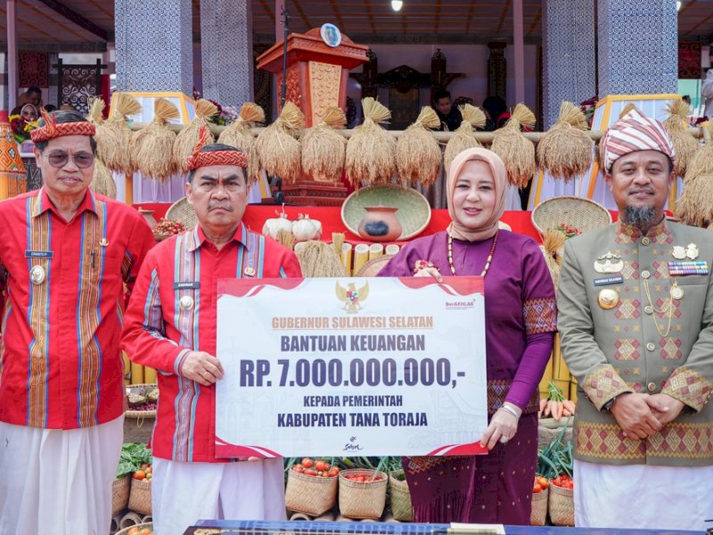 Dorong Sektor Pertanian Tator, Gubernur Sudirman Suntik Rp7 Miliar