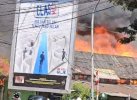 Kebakaran di Asrama Mattoanging Makassar, 35 Rumah Hangus 