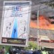 Kebakaran di Asrama Mattoanging Makassar, 35 Rumah Hangus 