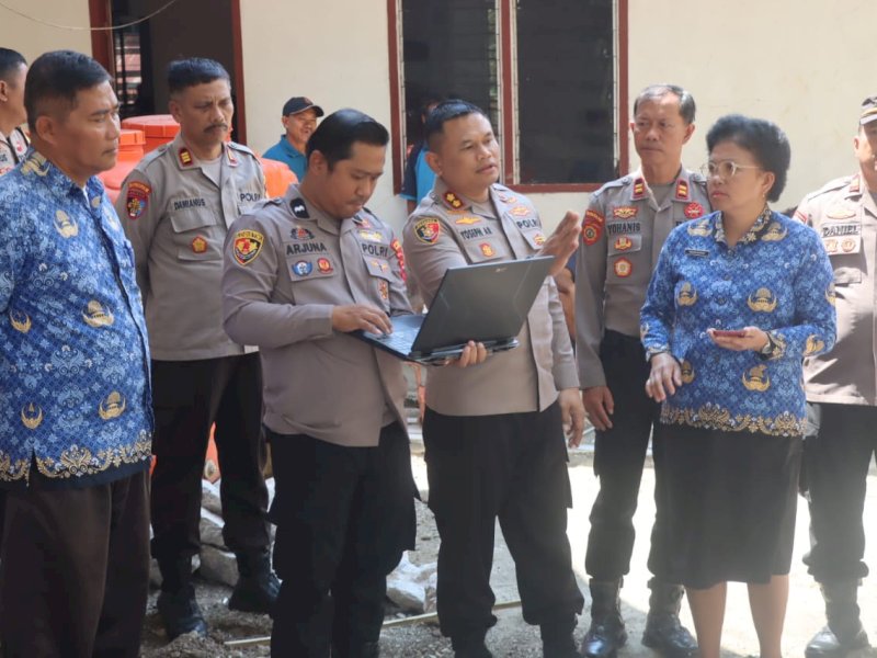 Krisis Air Bersih, Bhayangkari Toraja Utara Bangun Sumur Bor di Kesu&rsquo;