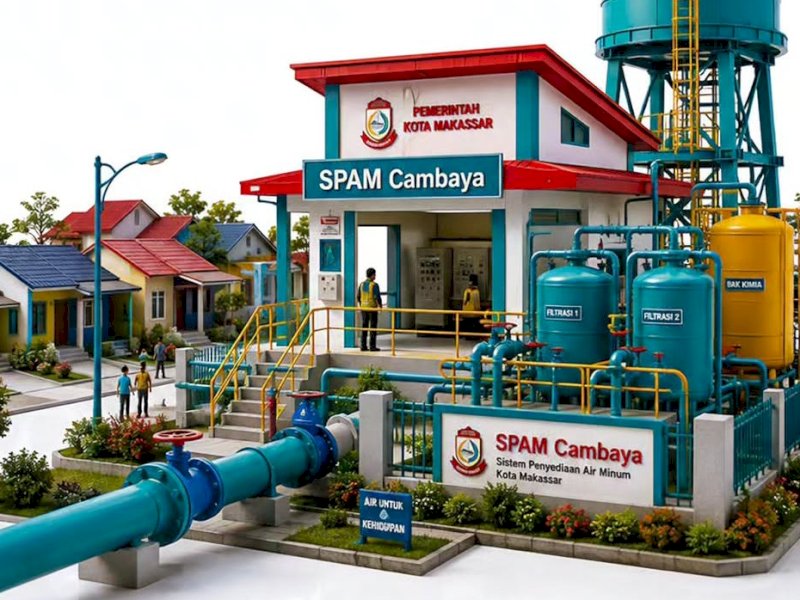 SPAM Cambaya Sudah Jangkau 109 Rumah, Warga: Terima Kasih Pak Wali dan Kadis PU