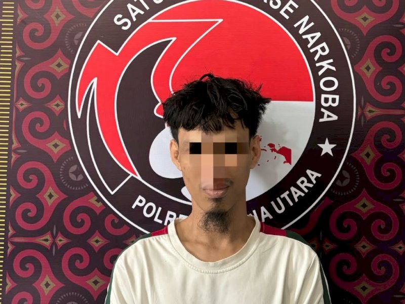 Beli Sabu via Medsos, Pria Asal Luwu Diciduk Polisi di Indekos Toraja Utara