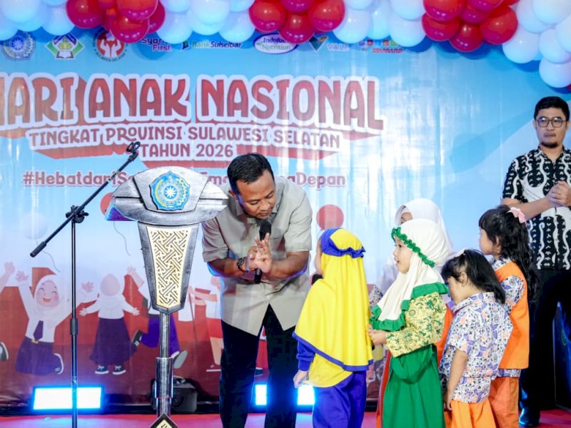 Gubernur Sudirman: Anak Investasi Masa Depan, Harus Punya Ruang Tumbuh 