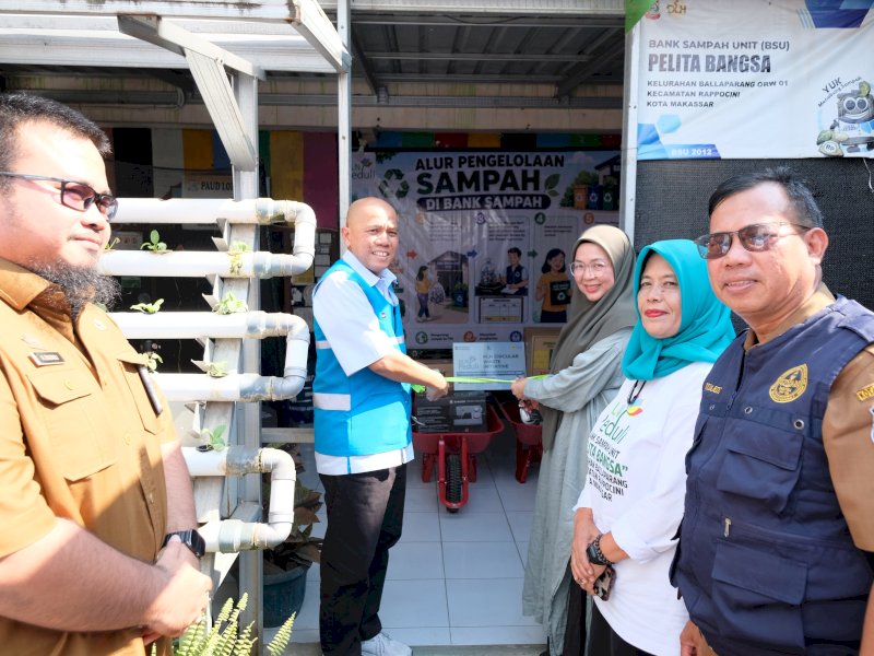 Peduli Lingkungan, PLN UIP Sulawesi Bantu Sarana-Prasarana ke BSU Pelita Bangsa Makassar 