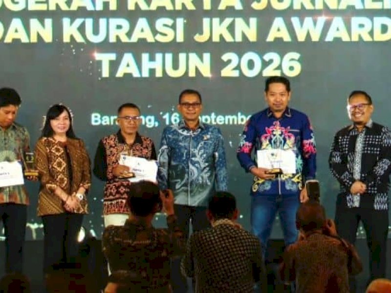 15 Jurnalis Raih Anugerah Karya Jurnalistik dan Kurasi JKN Award 2026