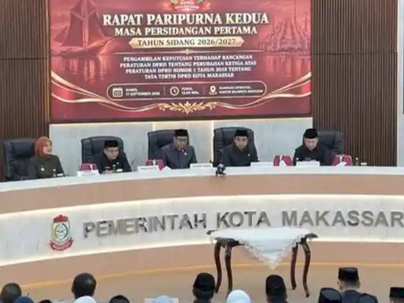 DPRD-Pemkot Makassar Sepakati KUA-PPAS APBD-P 2026, Appi Soroti Penganggaran di OPD