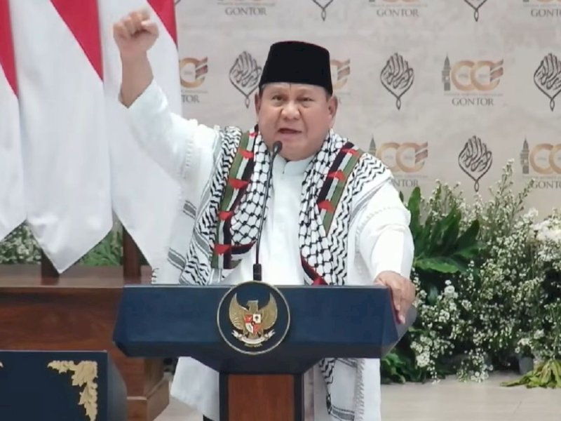 Prabowo Sentil Profesor Bela Kepentingan Asing:  Aku Heran Kadang-kadang 