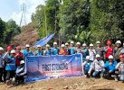 Dukung Pertumbuhan Ekonomi, PLN Mulai Penarikan Konduktor SUTT 150 kV Bungku-Pelanggan PT ACN