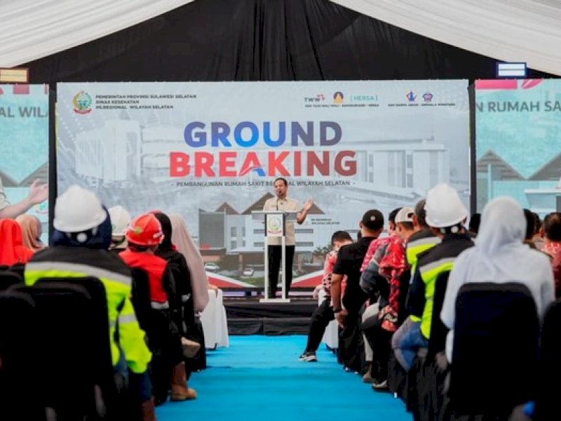 Bangun 2 RS Regional di Luwu-Gowa, Pemprov Sulsel Kucurkan Rp485 M
