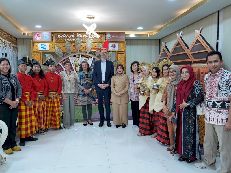 Bertemu Dubes Swiss, Aliyah Perkenalkan Pariwisata-UMKM Makassar 
