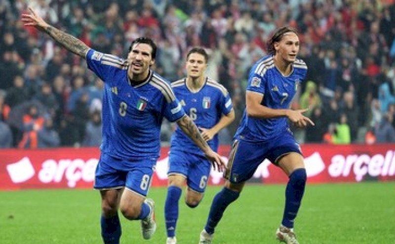 UEFA Nations League: Italia Superior, Sikat Turki 4-1
