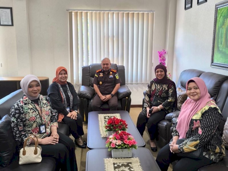 Perkuat Sinergi, Pemimpin BRI Cabang Sengkang Silaturahmi ke Kejari Wajo
