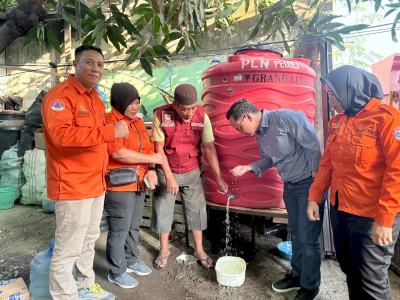 Bantu Pasokan Air Bersih di Kaluku Bodoa, PLN UIP Sulawesi Bangun 12 Sumur Bor dan 17 Tandon