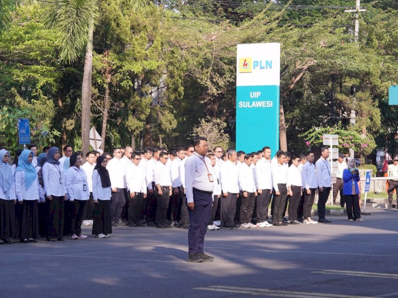 PLN UIP Sulawesi Bersama PLN Se-Regional Makassar Peringati Hari Kesaktian Pancasila
